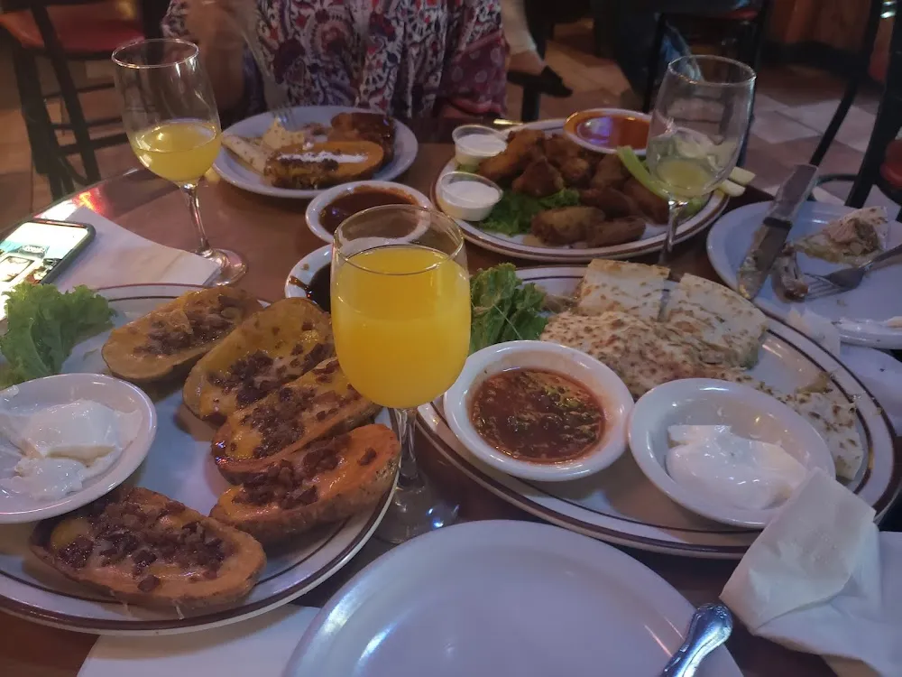 Potato Skins with Cheese